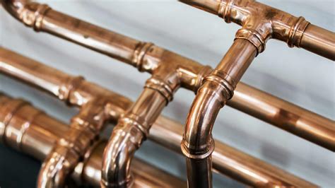 are metal pipes used in houses|copper pipes for home use.